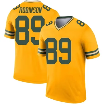 Youth Nike Green Bay Packers Dave Robinson Gold Inverted Jersey - Legend