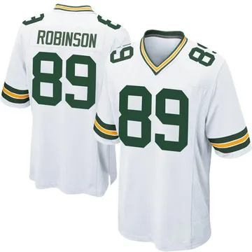 Youth Nike Green Bay Packers Dave Robinson White Jersey - Game