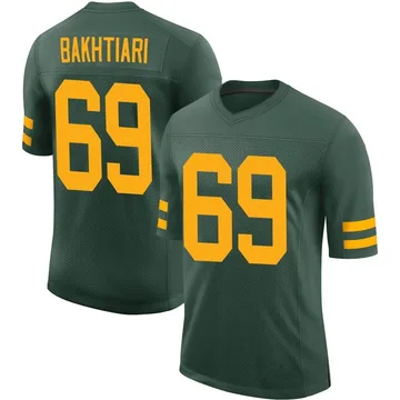 Youth Nike Green Bay Packers David Bakhtiari Green Alternate Vapor Jersey - Limited