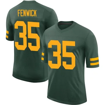 Youth Nike Green Bay Packers Deshaun Fenwick Green Alternate Vapor Jersey - Limited