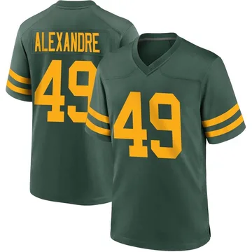 Youth Nike Green Bay Packers Deslin Alexandre Green Alternate Jersey - Game