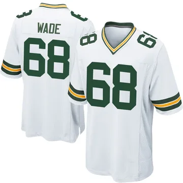 Youth Nike Green Bay Packers Dillon Wade White Jersey - Game