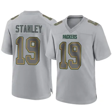 Youth Nike Green Bay Packers Dimitri Stanley Gray Atmosphere Fashion Jersey - Game