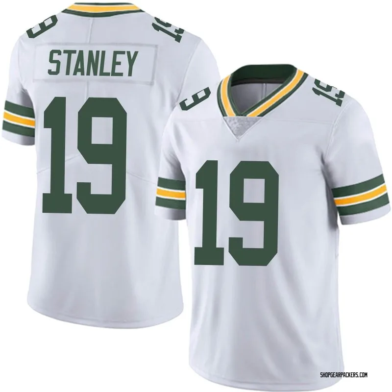 Youth Nike Green Bay Packers Dimitri Stanley White Vapor Untouchable Jersey - Limited