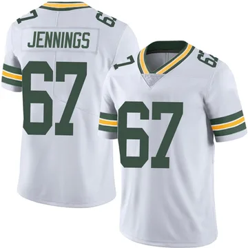 Youth Nike Green Bay Packers Donovan Jennings White Vapor Untouchable Jersey - Limited