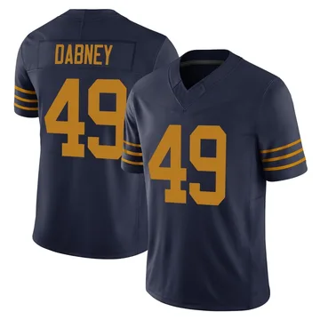 Youth Nike Green Bay Packers Drake Dabney Navy The 1923 Classic Vapor F.U.S.E. Jersey - Limited