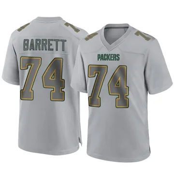 Youth Nike Green Bay Packers Dylan Barrett Gray Atmosphere Fashion Jersey - Game