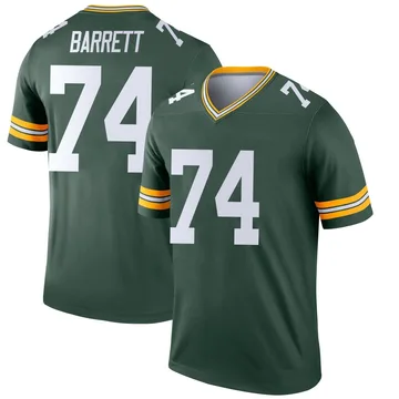 Youth Nike Green Bay Packers Dylan Barrett Green Jersey - Legend