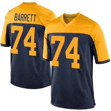 Youth Nike Green Bay Packers Dylan Barrett Navy Alternate Jersey - Game