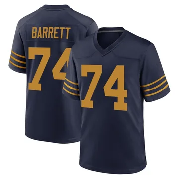 Youth Nike Green Bay Packers Dylan Barrett Navy The 1923 Classic Jersey - Game