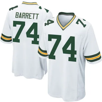 Youth Nike Green Bay Packers Dylan Barrett White Jersey - Game