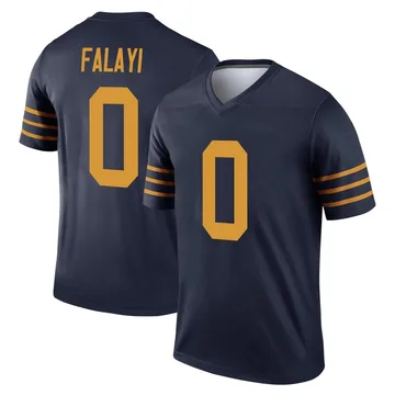 Youth Nike Green Bay Packers Eni Falayi Navy The 1923 Classic Jersey - Legend