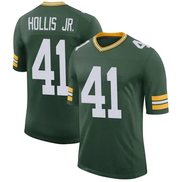 Youth Nike Green Bay Packers Garnett Hollis Jr. Green Classic Jersey - Limited
