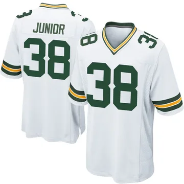 Youth Nike Green Bay Packers Gregory Junior White Jersey - Game