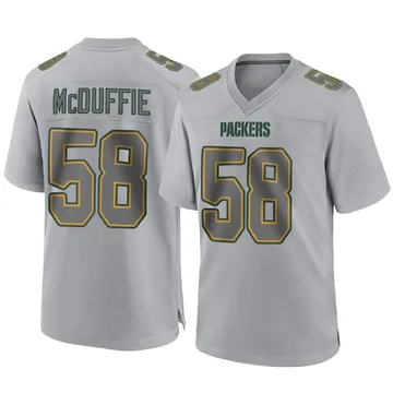 Youth Nike Green Bay Packers Isaiah McDuffie Gray Atmosphere Fashion Jersey - Game