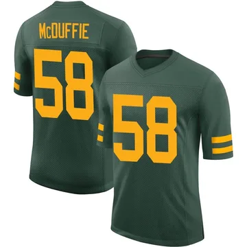 Youth Nike Green Bay Packers Isaiah McDuffie Green Alternate Vapor Jersey - Limited