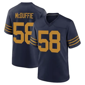 Youth Nike Green Bay Packers Isaiah McDuffie Navy The 1923 Classic Jersey - Game