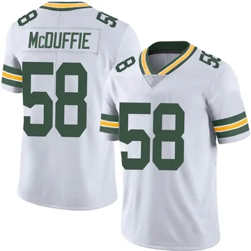 Youth Nike Green Bay Packers Isaiah McDuffie White Vapor Untouchable Jersey - Limited