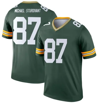 Youth Nike Green Bay Packers J. Michael Sturdivant Green Jersey - Legend