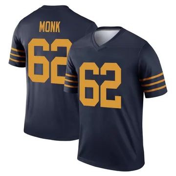 Youth Nike Green Bay Packers Jacob Monk Navy The 1923 Classic Jersey - Legend