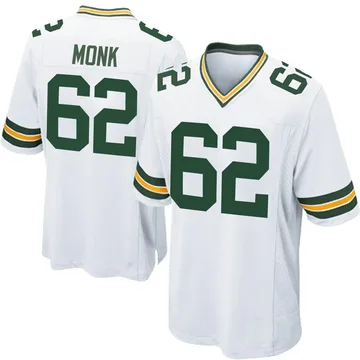 Youth Nike Green Bay Packers Jacob Monk White Jersey - Game