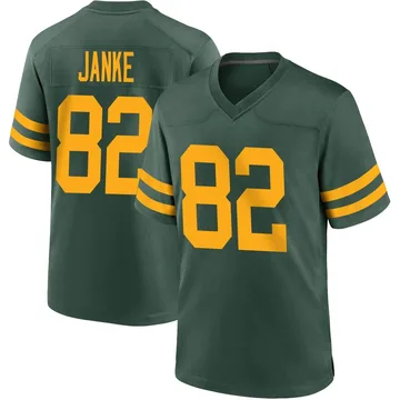 Youth Nike Green Bay Packers Jadon Janke Green Alternate Jersey - Game