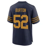 Youth Nike Green Bay Packers Jager Burton Navy The 1923 Classic Jersey - Game