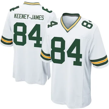 Youth Nike Green Bay Packers Jakobie Keeney-James White Jersey - Game