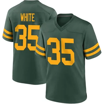 Youth Nike Green Bay Packers Jalen White Green Alternate Jersey - Game