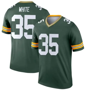 Youth Nike Green Bay Packers Jalen White Green Jersey - Legend