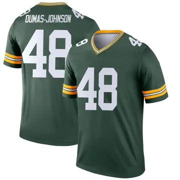 Youth Nike Green Bay Packers Jamon Dumas-Johnson Green Jersey - Legend