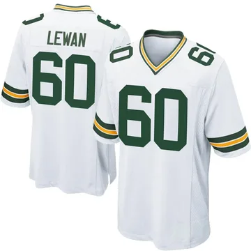Youth Nike Green Bay Packers Jason Lewan White Jersey - Game