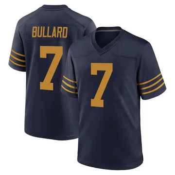 Youth Nike Green Bay Packers Javon Bullard Navy The 1923 Classic Jersey - Game