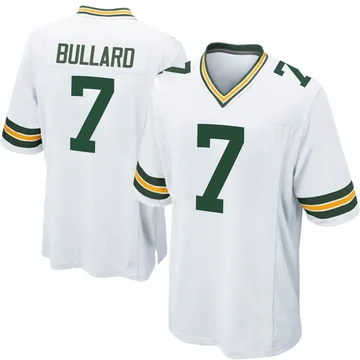 Youth Nike Green Bay Packers Javon Bullard White Jersey - Game