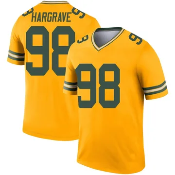 Youth Nike Green Bay Packers Javon Hargrave Gold Inverted Jersey - Legend