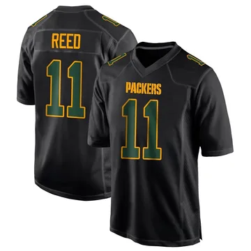 Youth Nike Green Bay Packers Jayden Reed Black Fashion Jersey - Game