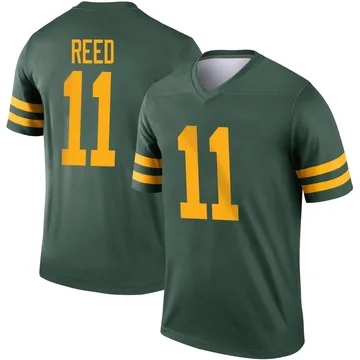 Youth Nike Green Bay Packers Jayden Reed Green Alternate Jersey - Legend