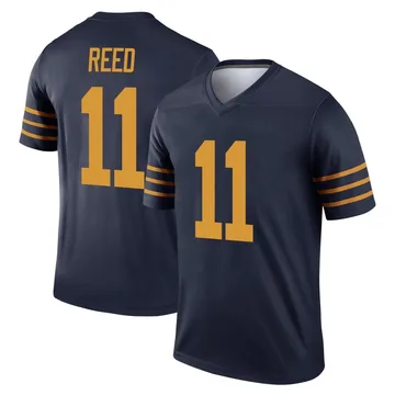 Youth Nike Green Bay Packers Jayden Reed Navy The 1923 Classic Jersey - Legend