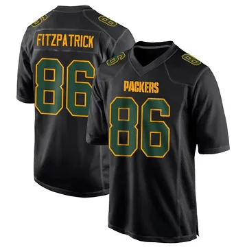 Youth Nike Green Bay Packers John FitzPatrick Black Fashion Jersey - Game