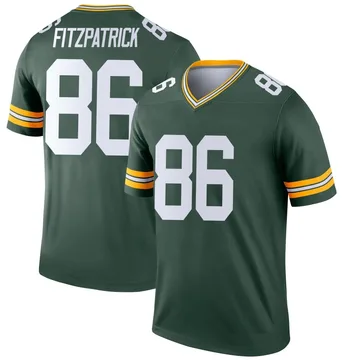 Youth Nike Green Bay Packers John FitzPatrick Green Jersey - Legend