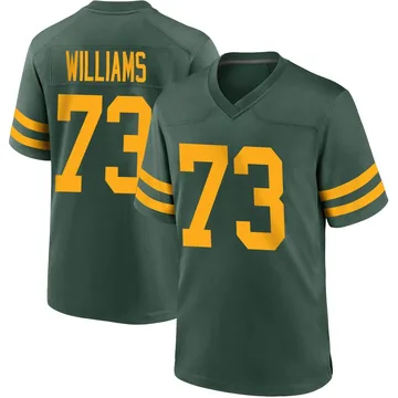 Youth Nike Green Bay Packers John Williams Green Alternate Jersey - Game