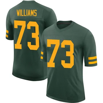 Youth Nike Green Bay Packers John Williams Green Alternate Vapor Jersey - Limited
