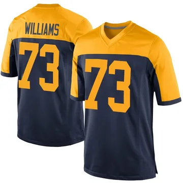 Youth Nike Green Bay Packers John Williams Navy Alternate Jersey - Game