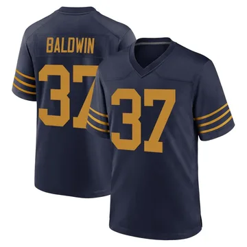 Youth Nike Green Bay Packers Johnathan Baldwin Navy The 1923 Classic Jersey - Game