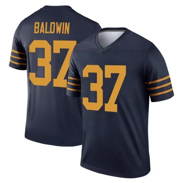 Youth Nike Green Bay Packers Johnathan Baldwin Navy The 1923 Classic Jersey - Legend