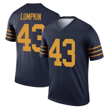 Youth Nike Green Bay Packers Johnny Lumpkin Navy The 1923 Classic Jersey - Legend