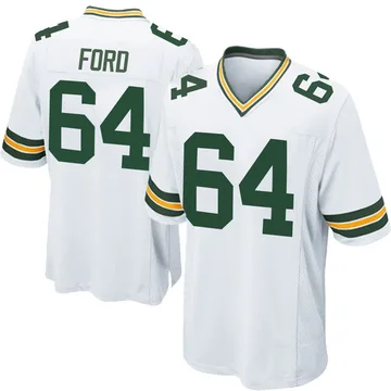 Youth Nike Green Bay Packers Jonathan Ford White Jersey - Game