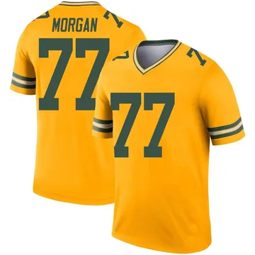 Youth Nike Green Bay Packers Jordan Morgan Gold Inverted Jersey - Legend