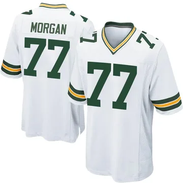 Youth Nike Green Bay Packers Jordan Morgan White Jersey - Game