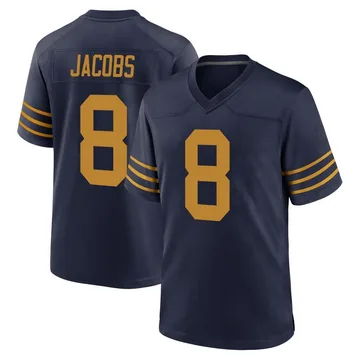 Youth Nike Green Bay Packers Josh Jacobs Navy The 1923 Classic Jersey - Game